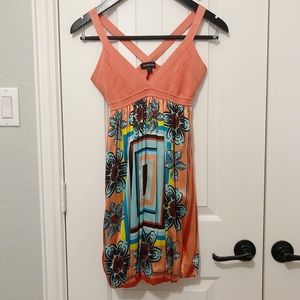 Pink Patterned Dress